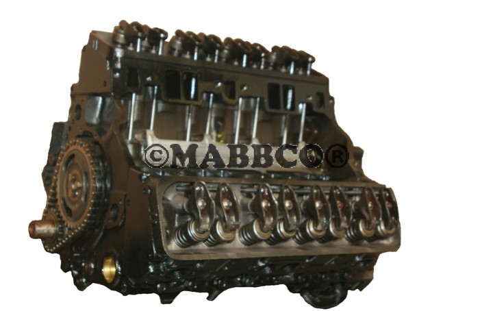 MARINE GM Chevrolet 5.7 350 Long Block 1987-1995 Roller 2-Bolt - NO CORE REQUIRED - 90 Day Limited Warranty 